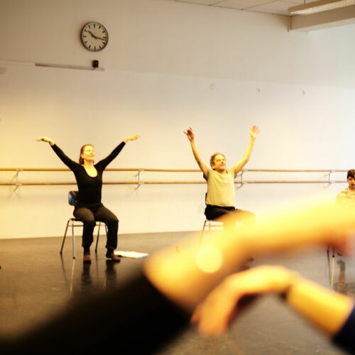 Foto: Beim IntoDance Training